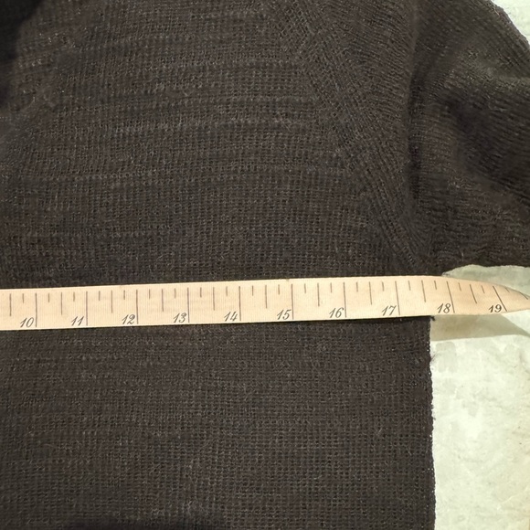 Eileen Fisher Dark Brown Knit Sweater size small - Picture 5 of 6
